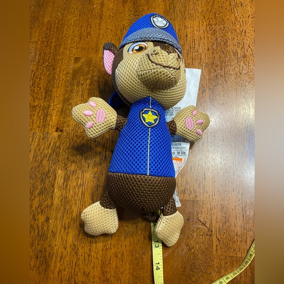 Nickelodeon Paw patrol Chase bath toy / scrubby. New without tags. - Picture 4 of 6